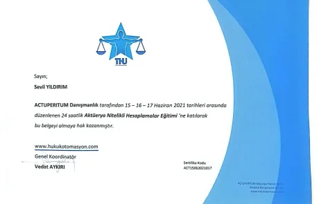 Aktüerya Nitelikli Hesaplamalar