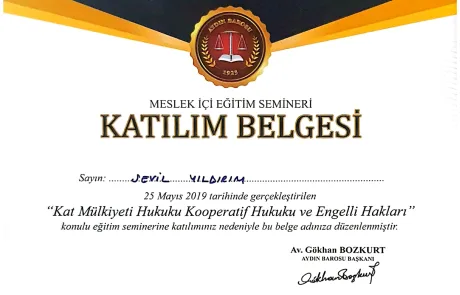 Kat Mülkiyeti hukuku kooperatif hukuku ve engelli hakları