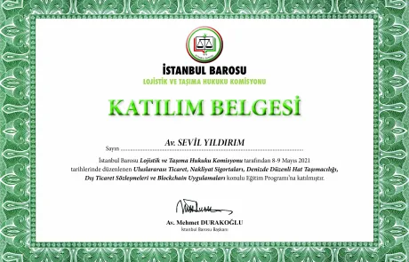 Lojistik ve Taşıma Hukuku